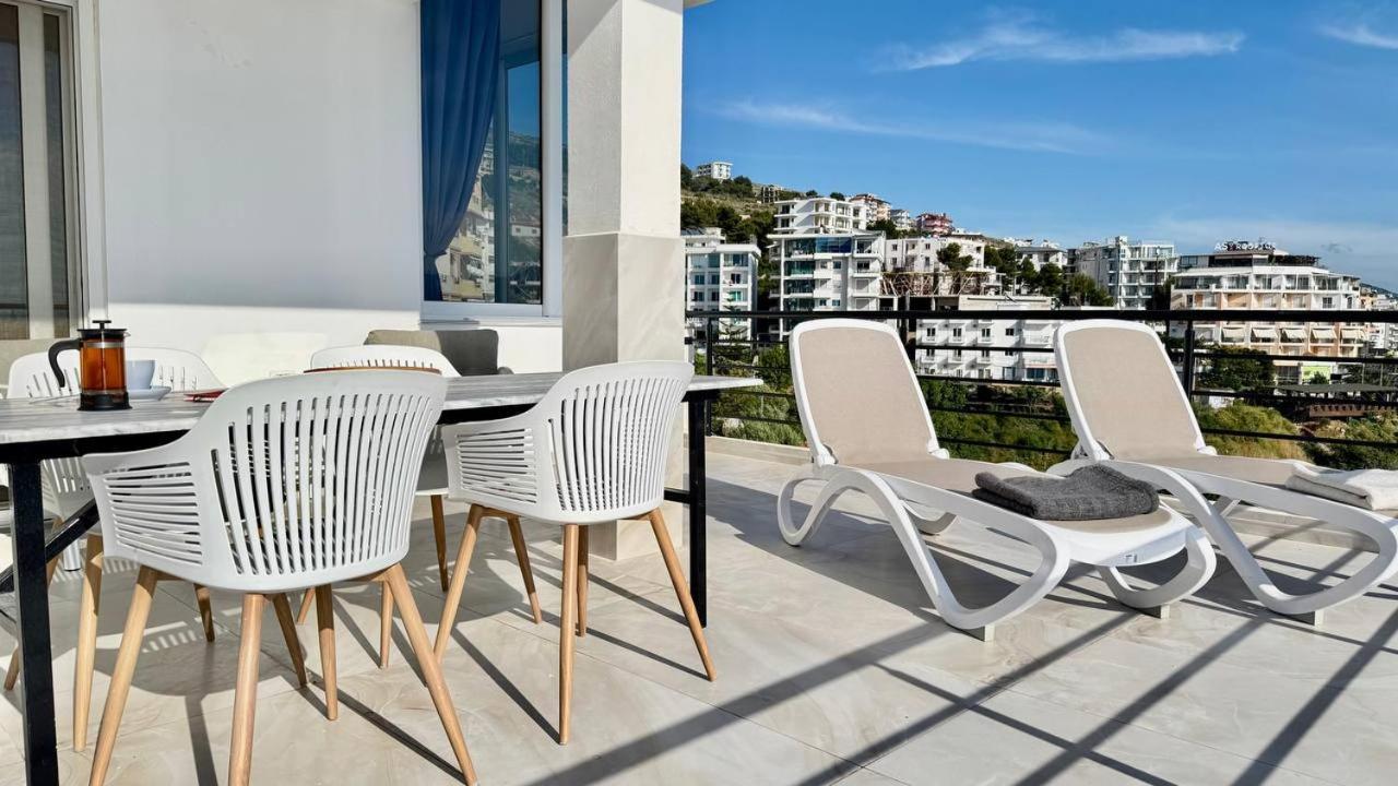 Apartamento Viola Sea View Penthouse Sarandë Exterior foto