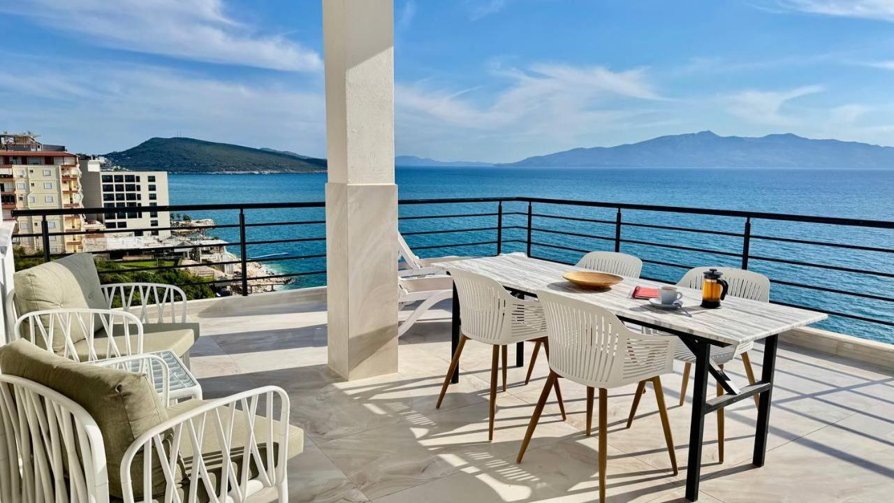 Apartamento Viola Sea View Penthouse Sarandë Exterior foto